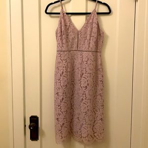 Astr the label lavender lace dress